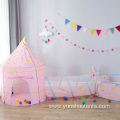 children castle easy foldable house kids toy teepee